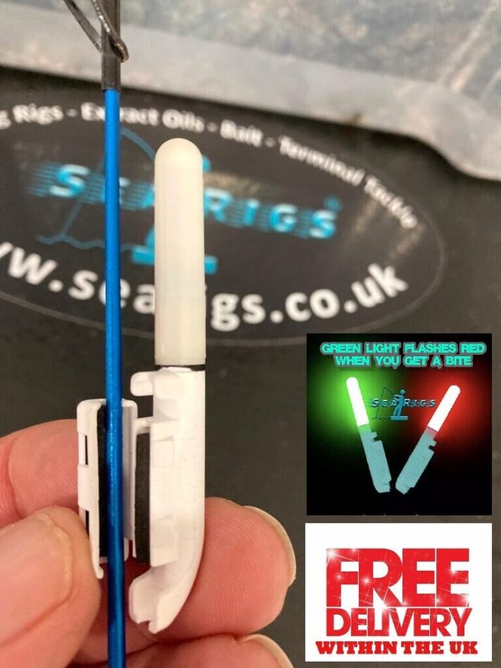 SEARIGS™ Smart LED Sea Fishing Rod Tip Light GREEN Flashes RED when Fish Bites !