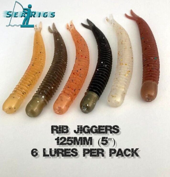 Grub Worm Fish Tail Soft Lures