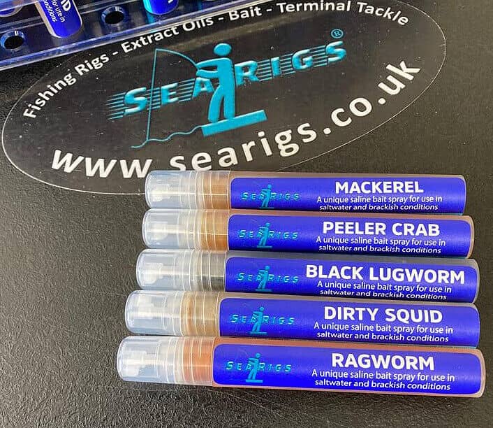 Sea Fishing Bait Spray - 100% Natural Brackish & Saltwater Concentrated Spray x5