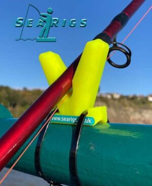 Multi Use Rod Rest Boat Rail Holder Pier Angling Charter Boat Sea Fishing X5
