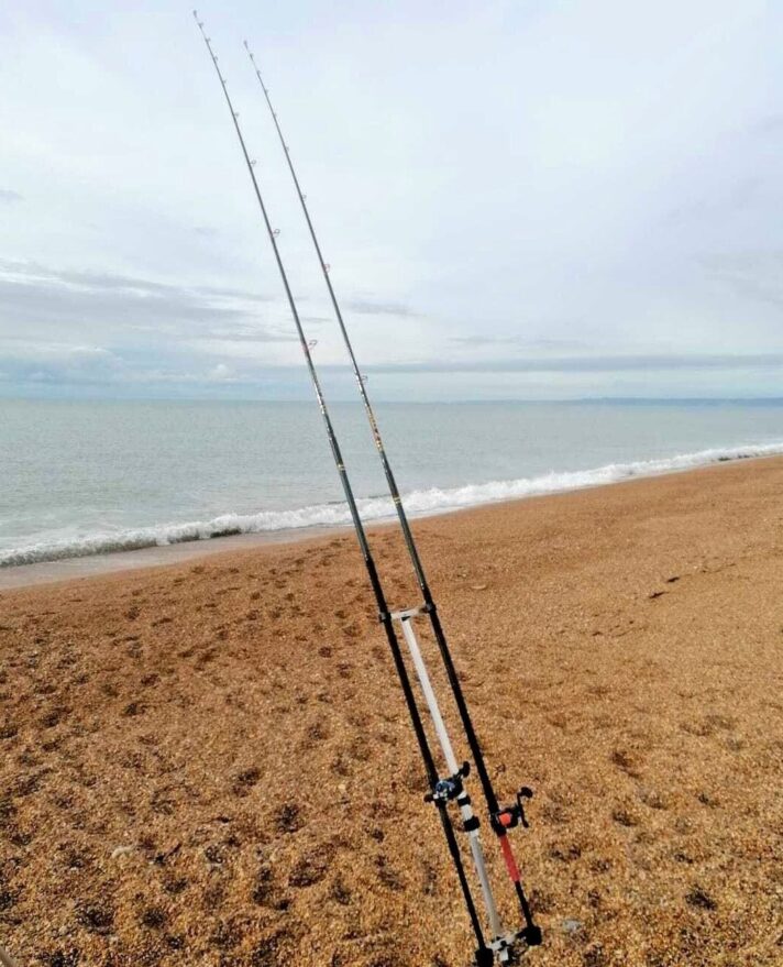 Searigs - Sea fishing - Telescopic - Sand Spike 1.5m 5ft fish 1 or 2 rods
