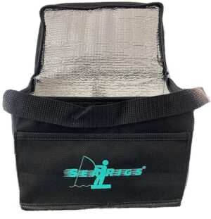 Sea Fishing Black Cool Bag Sea Fishing Tackle / Accessory Front Pocket