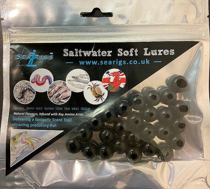 Sea Fishing 12mm Natural Flavoured Attractors - Artificial Salmon Eggs 25 Pack