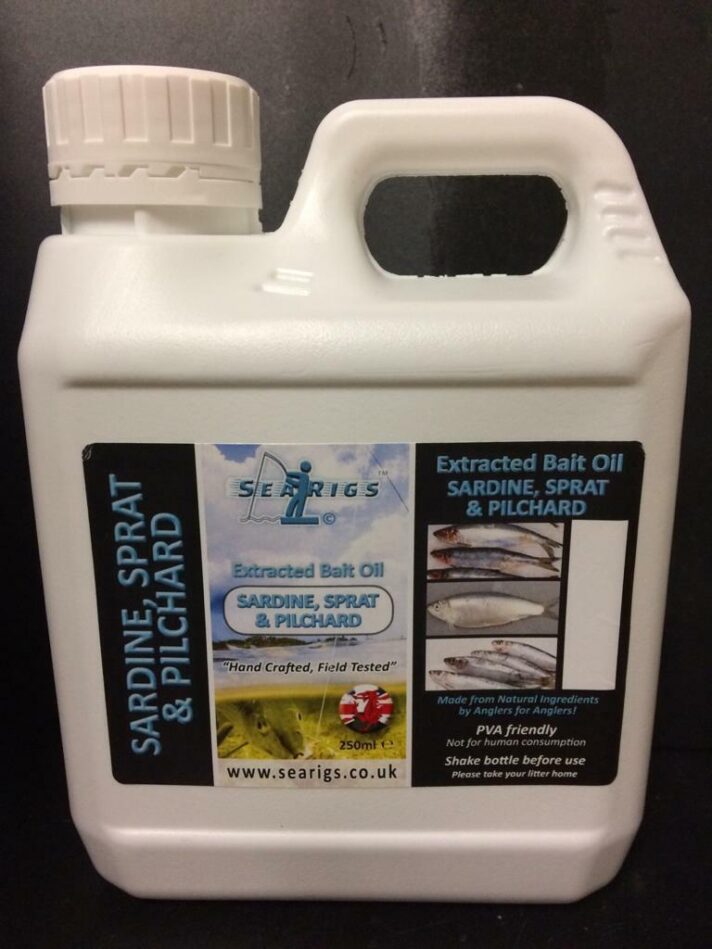 Sea Fishing 100% Pure Unrefined Fish Oil Bait Attractant + 4ltr Searigs Cool Bag