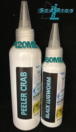 Searigs Natural Fish Oil 1 x 120ml 1 x 60ml Sea Fishing Bait additive Attractant