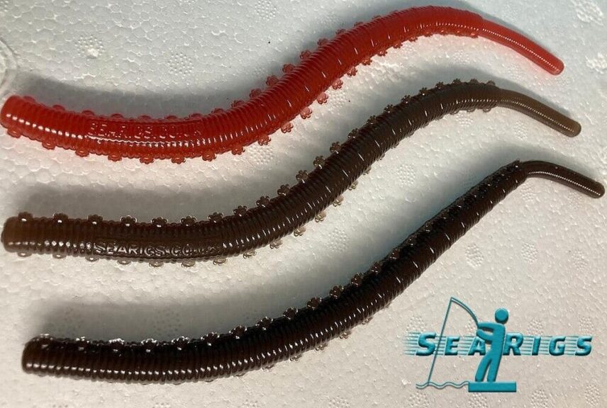 Spawning King Ragworm KING RAGWORM X3 + BLOW LUGWORM X3 , SOFTEC ARTIFICIAL SEA FISHING BAIT ...