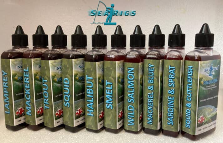 Pike Fishing Blood Red Natural Bait Oils, Pike, Catfish, Zander & Eel by Searigs