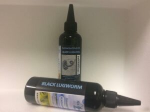 Sea Fishing Attractor - Extracted Bait Oil 1 x 250ml BLACK LUGWORM + PULLEY RIG
