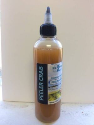 PEELER CRAB 250ml ALSO BLACK LUGWORM - MACKEREL - CRAB CART - RAGWORM - SQUID