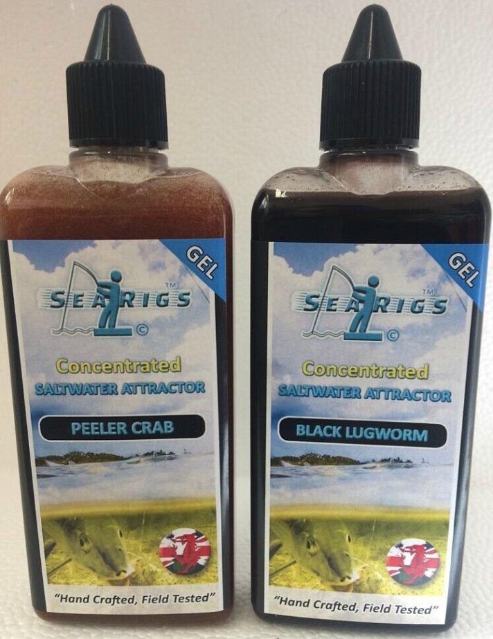 Black Lugworm & Peeler Crab Concentrated Natural Saltwater Attractor Gel