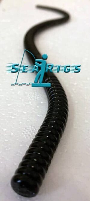 SEA FISHING TACKLE WELSH BLACK LUGWORM 9" NATURALLY FLAVOURED + AMINO ACID BOOST