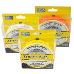 ASSO Tapered Shock Leader - 5 x 15m