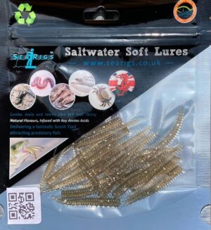 2" Maddie / Baby Ragworm LRF Mixed Colour Lures Packs of x24