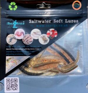 2" Maddie / Baby  Ragworm LRF Mixed Colour Lures  Packs of x24