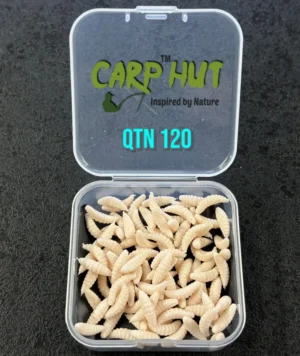 12mm Artificial Pop-Up Naturally Flavoured "PINKIE"Maggots (Pink / White) x120