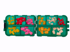 12mm + 7mm POP -UP FAKE CORN MIXED COLOURS FLAVOUR INFUSED ARTIFICIAL FISHING BAIT X90 (Copy)