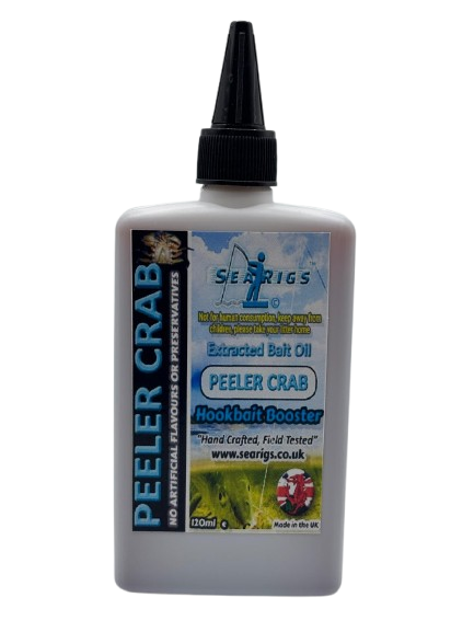 Natural PEELER CRAB Hook bait booster oil 120ml
