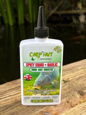 Spicy Squid & Garlic - Hook Bait Booster Gel - Liquid Mist - Carp & Coarse Attractor