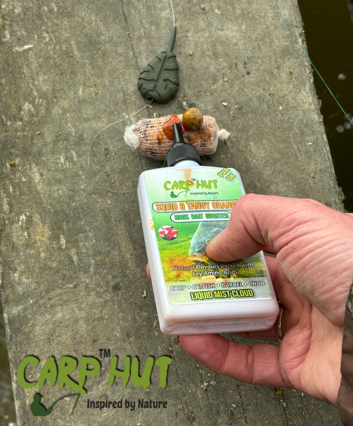Spicy Squid & Garlic - Hook Bait Booster Gel - Liquid Mist - Carp & Coarse Attractor - Image 7