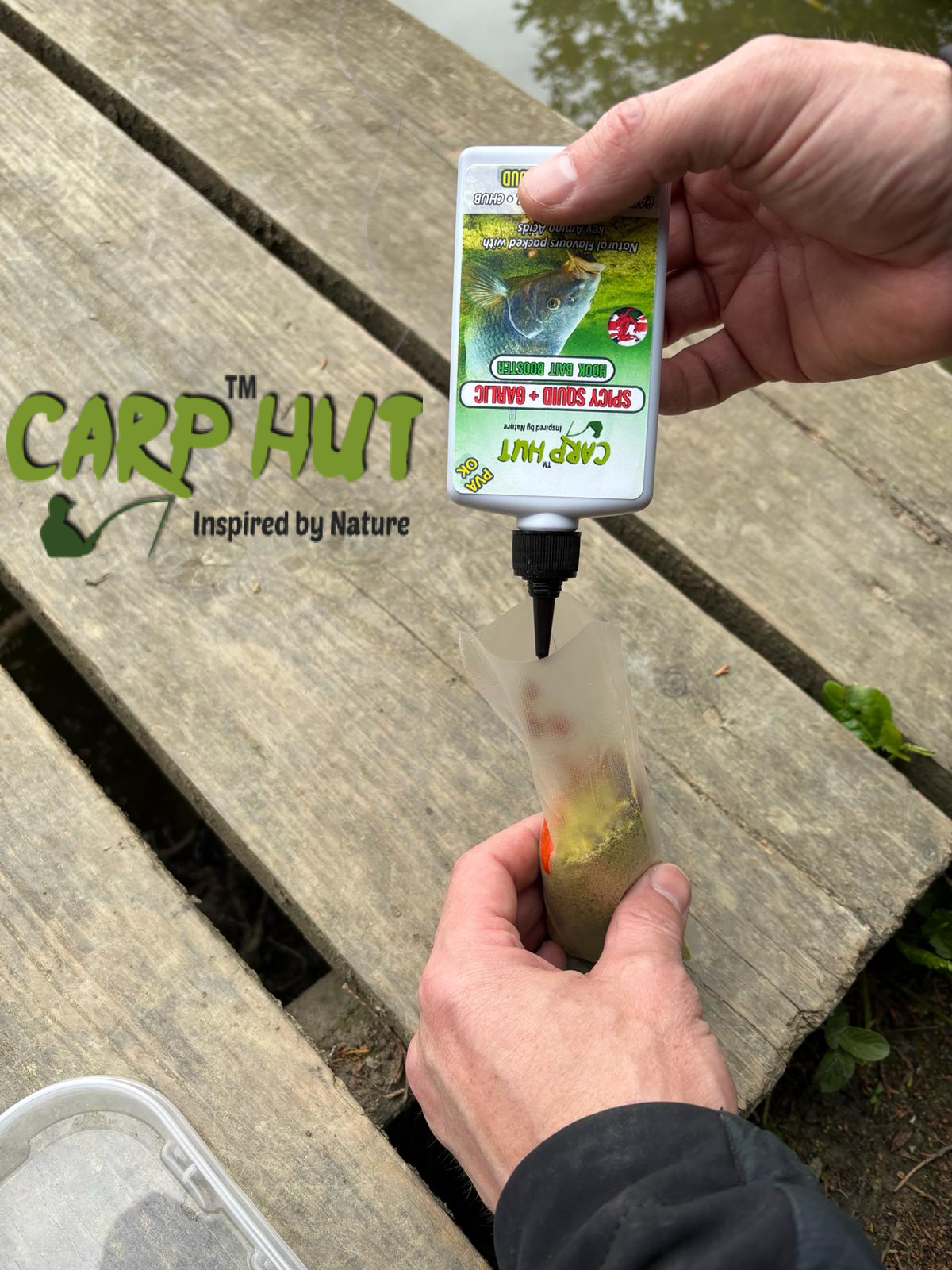 Spicy Squid & Garlic - Hook Bait Booster Gel - Liquid Mist - Carp & Coarse Attractor - Image 2