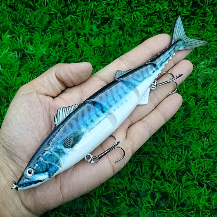 Mackerel Lure 15cm-33g 4-Section Jointed Bass & Pike