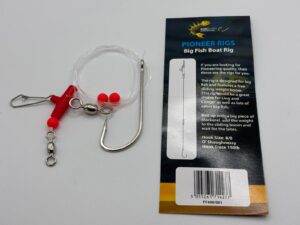 PIONEER SEA FISHING BIG FISH BOAT RIG 8/0 HOOK X3 PACKS
