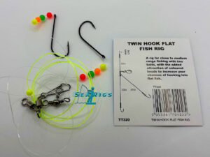 Plaice & Flounder Twin Hooks Size #1 x5 Packs