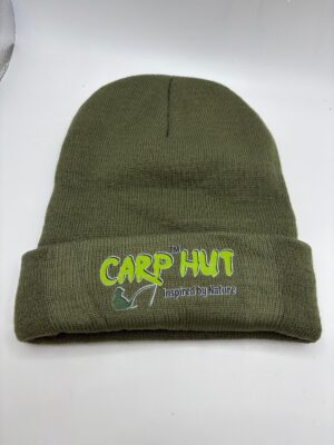 Carp Hut Branded Chunky Knit Beanie Hat
